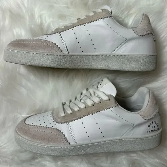 Loeffler Randall Keeley Leather Low-Top Sneakers